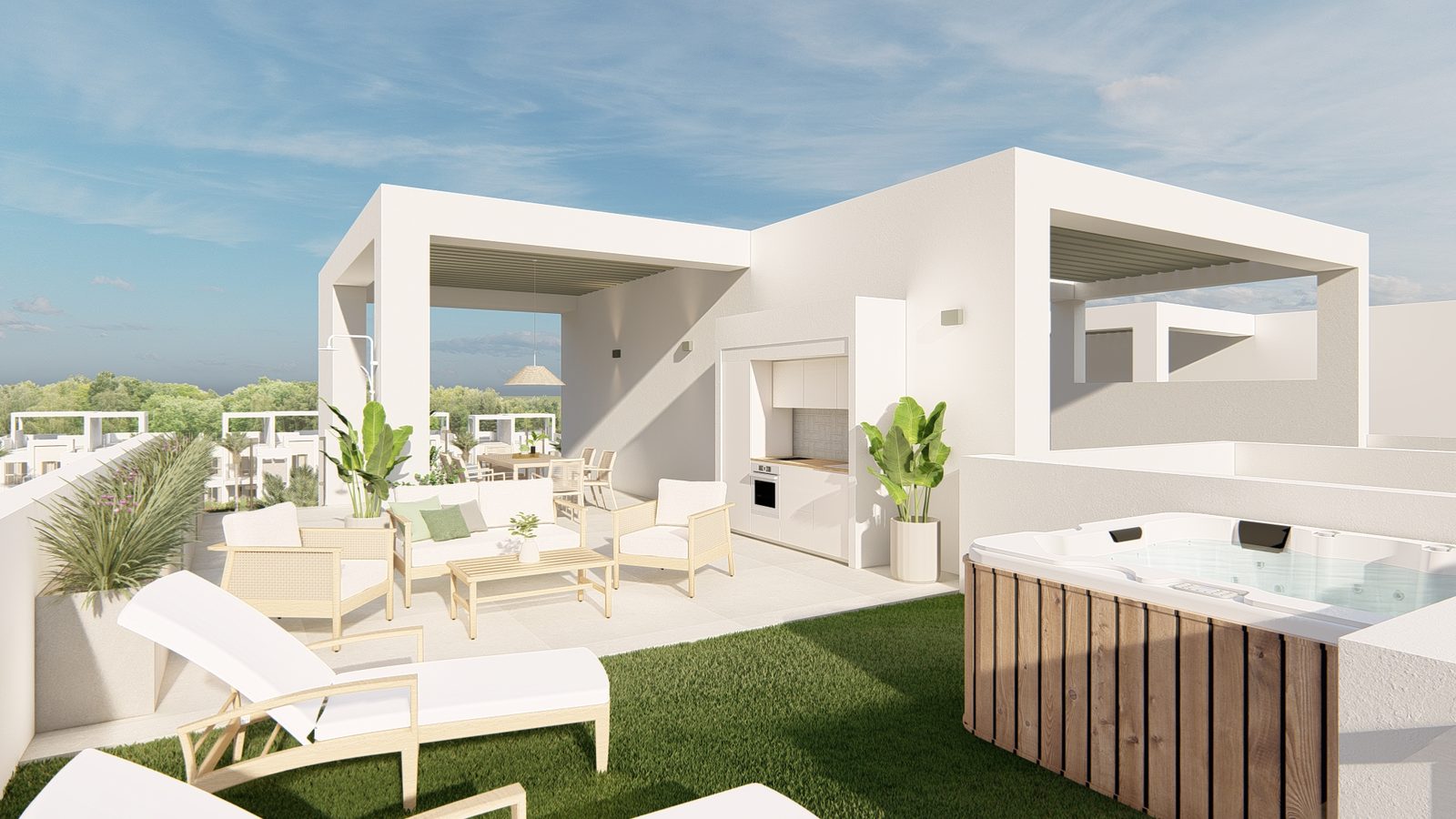 Apartment with three bedrooms and roof solarium – photo 5