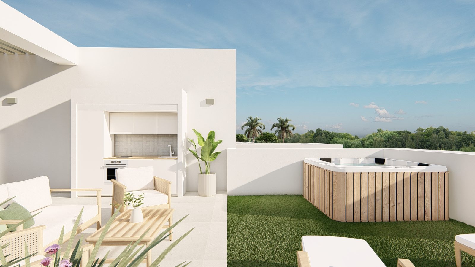 Apartment with three bedrooms and roof solarium – photo 6