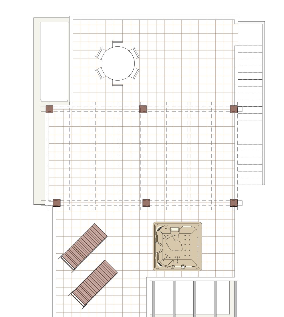Floor plan of the solarium