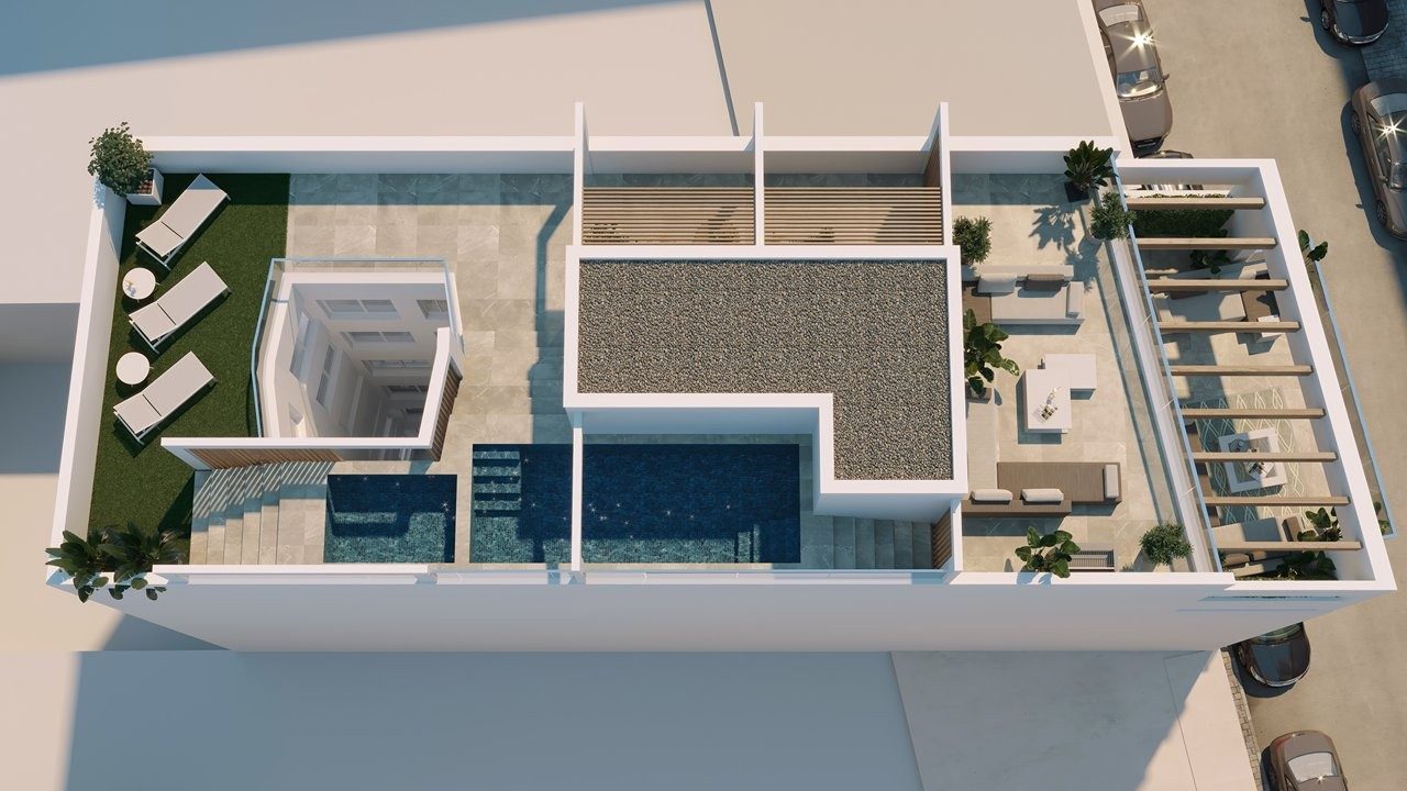New-build apartments with roof solarium and pool – photo 10