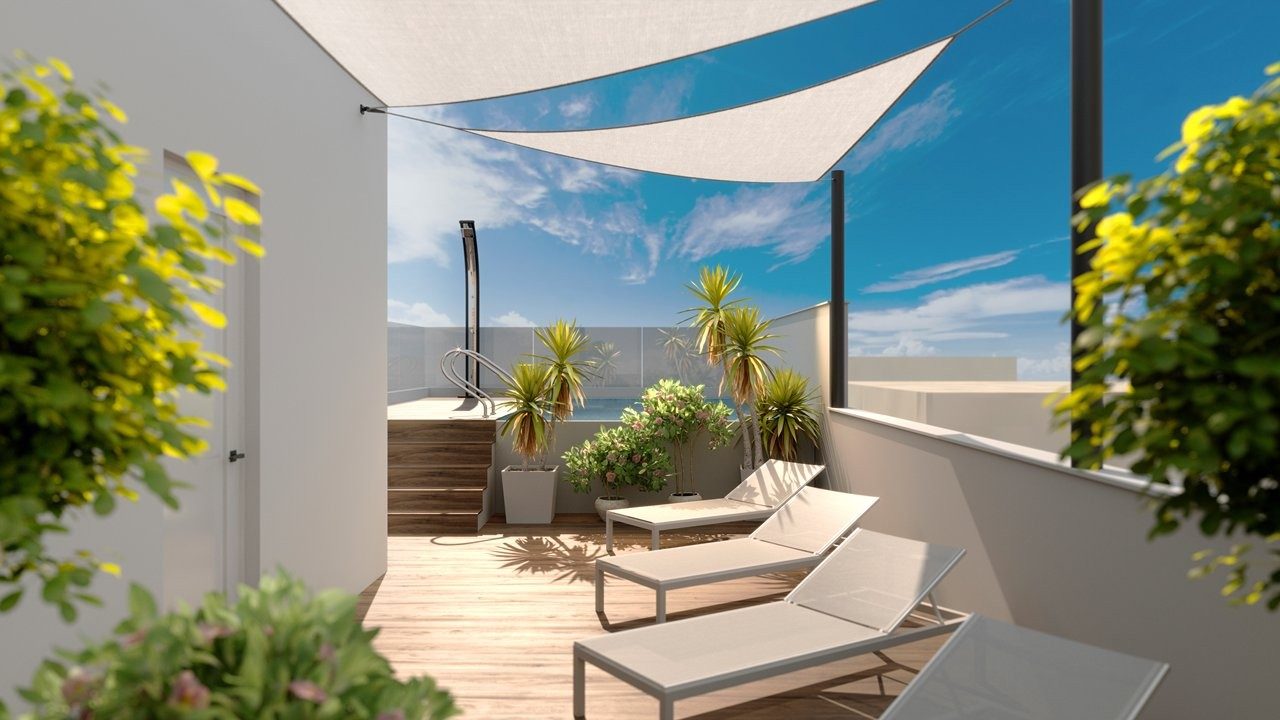 New-build apartments with rooftop pool and sauna – photo 9