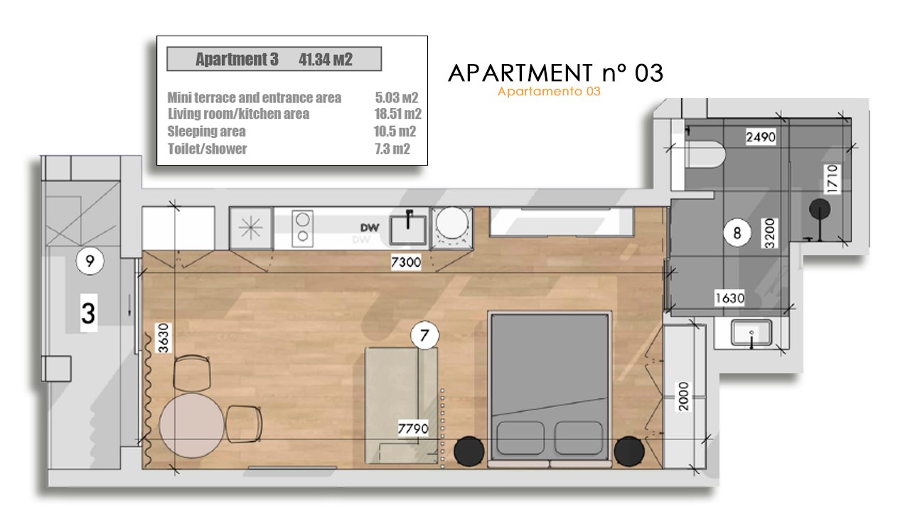 Apartment 3