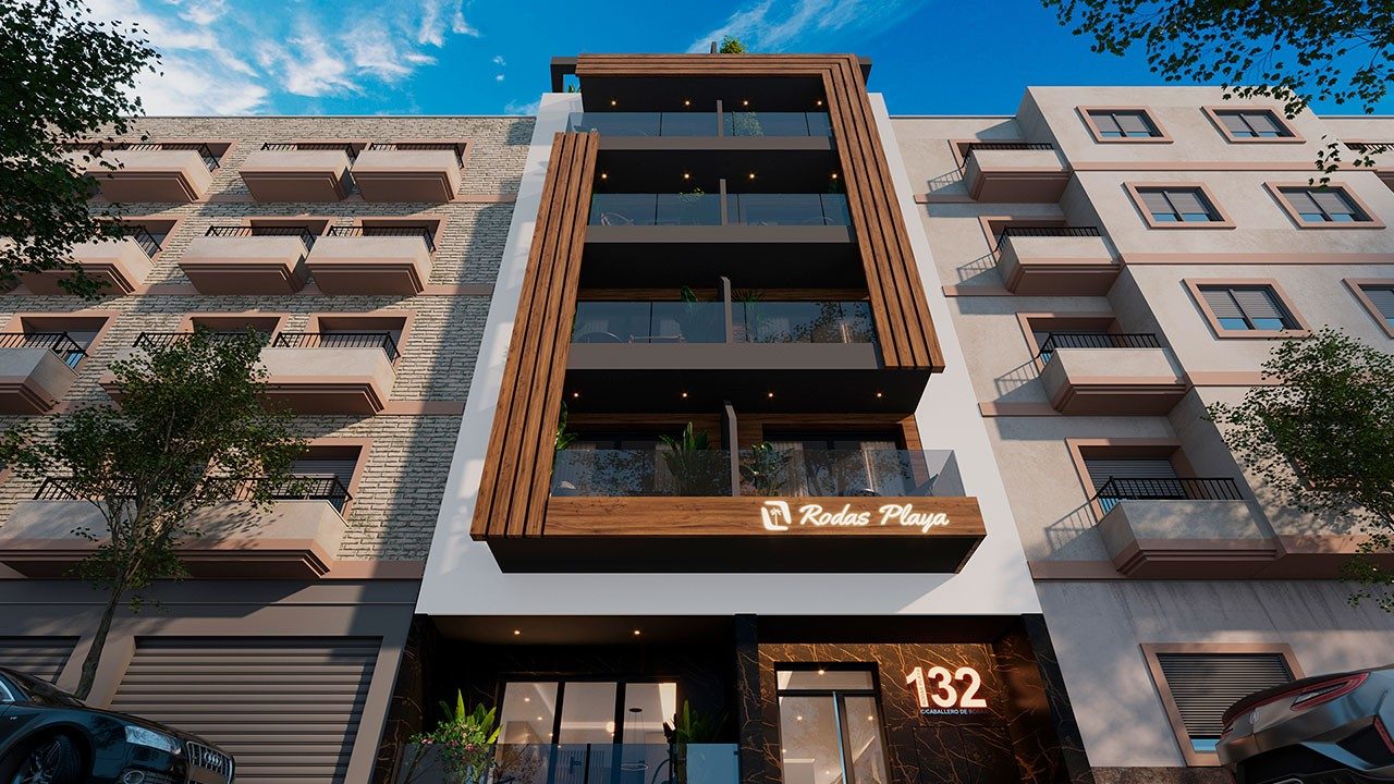 New-build apartments with rooftop pool, gym and sauna – photo 1