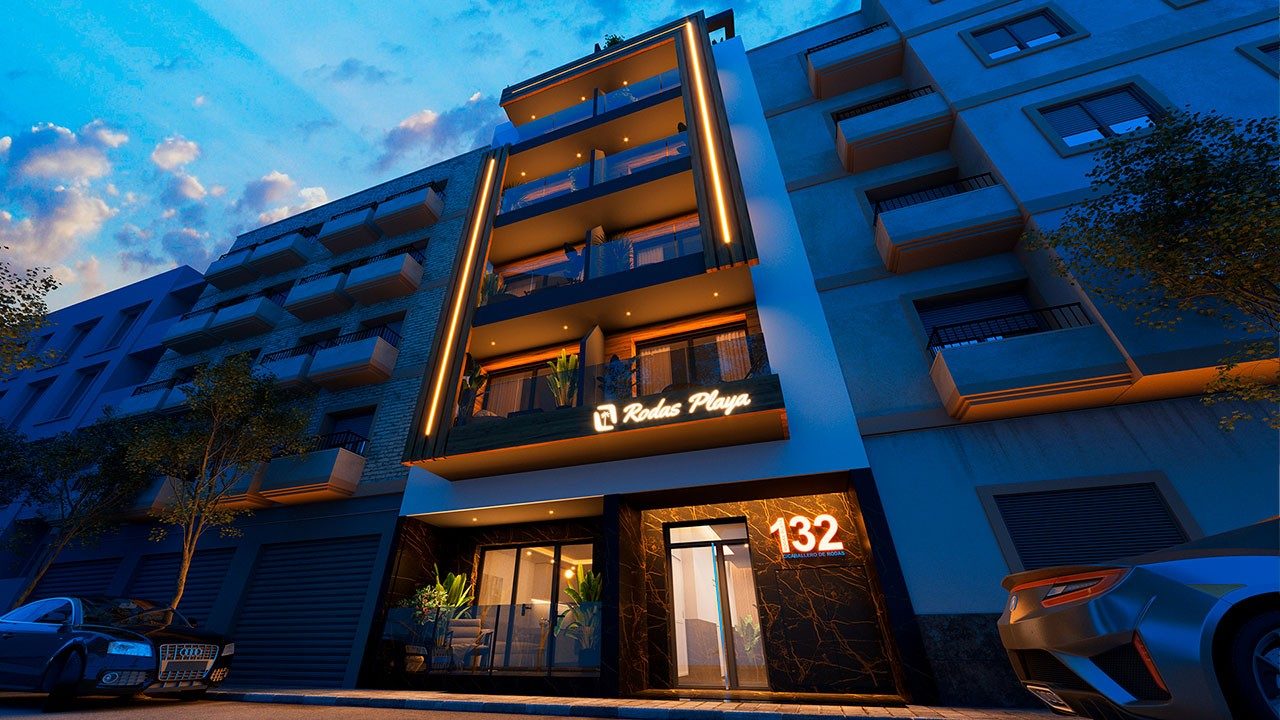 New-build apartments with rooftop pool, gym and sauna – photo 3