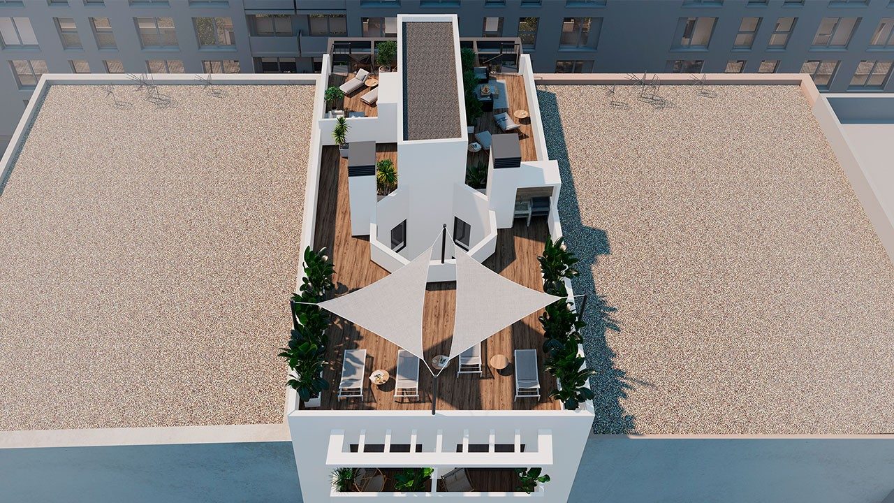 New-build apartments with rooftop pool, gym and sauna – photo 5