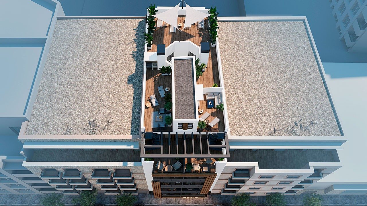 New-build apartments with rooftop pool, gym and sauna – photo 6