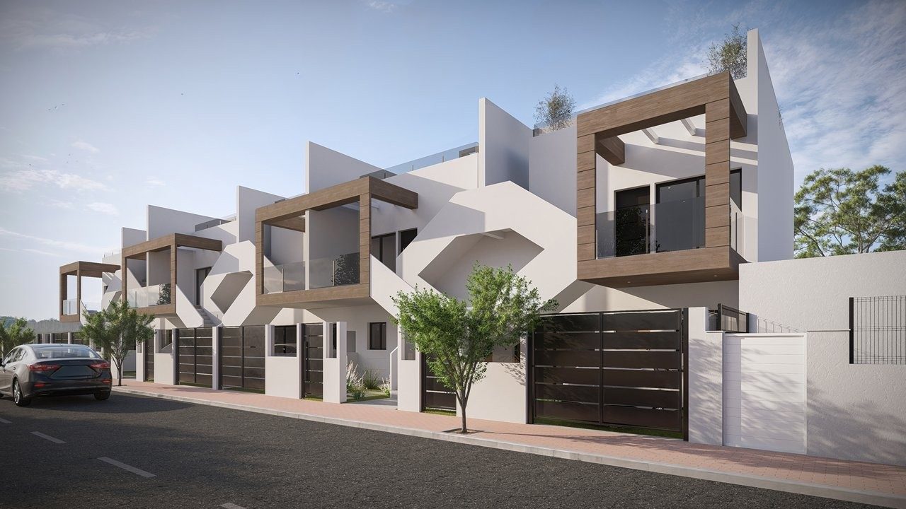 New-build bungalows with solarium – photo 1