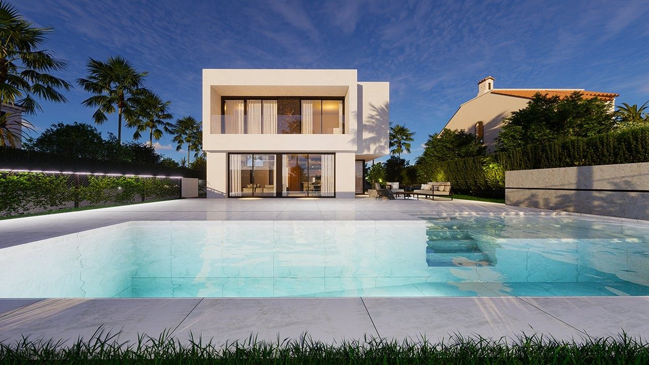 Luxury villa with pool and garage – photo 2