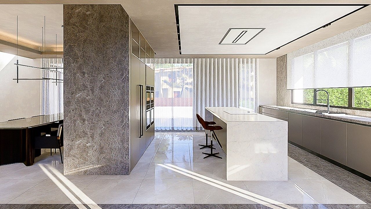 Luxury villa with pool and three-car garage – photo 1