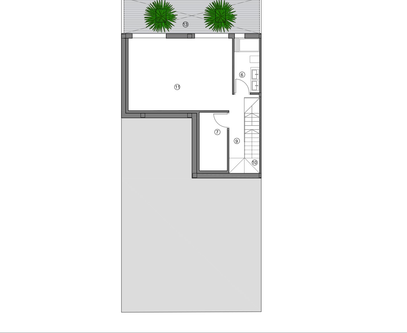Floor plan (developer plan)