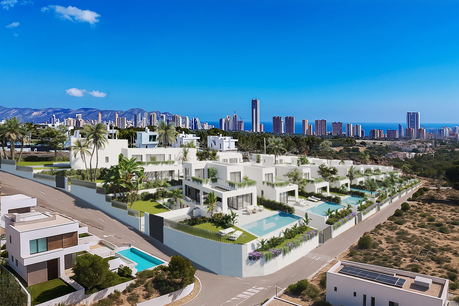 New-build villa with private pool, three levels – photo 10