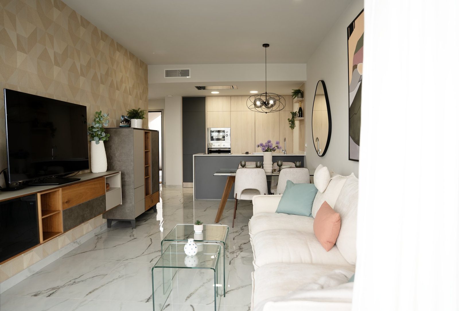 Möblierter Neubau-Bungalow mit Terrasse – Foto 9