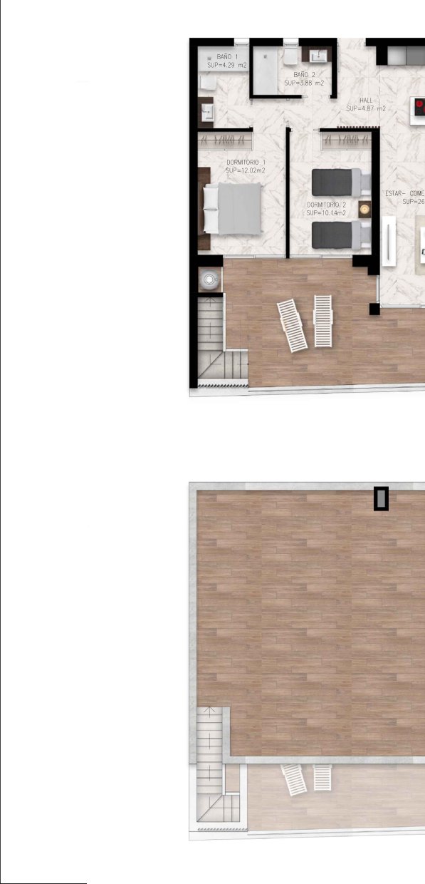 Floor plan (developer plan)
