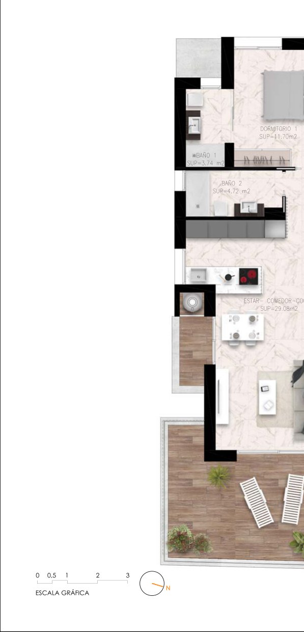 Grundriss (Plan des Bauträgers)