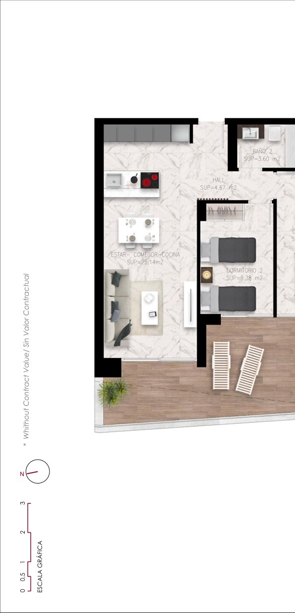 Floor plan (developer plan)