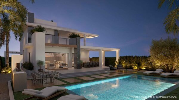 Neubau-Villa mit Privatpool – Foto 2