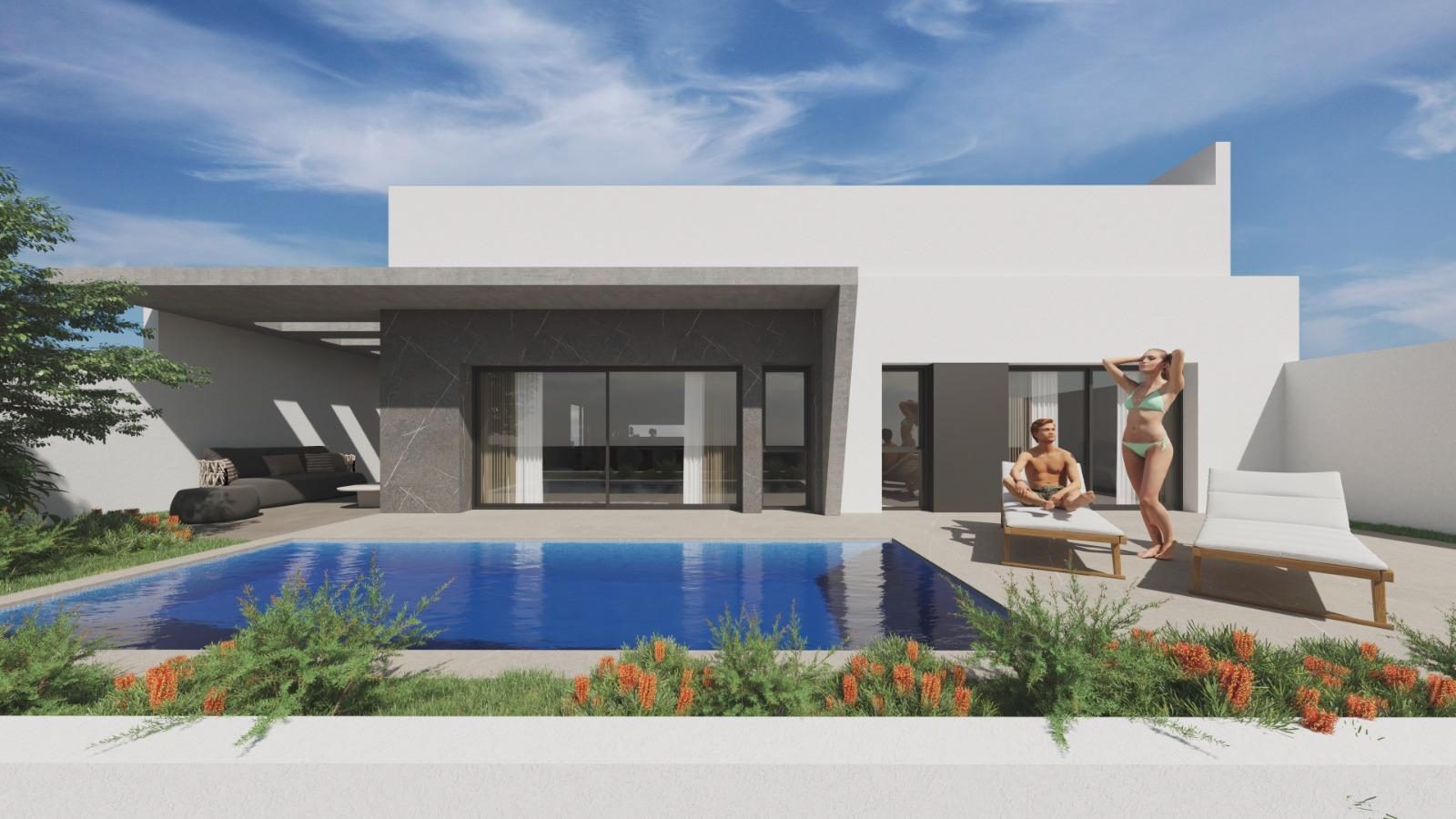 New-build villa with pool and solarium – photo 11