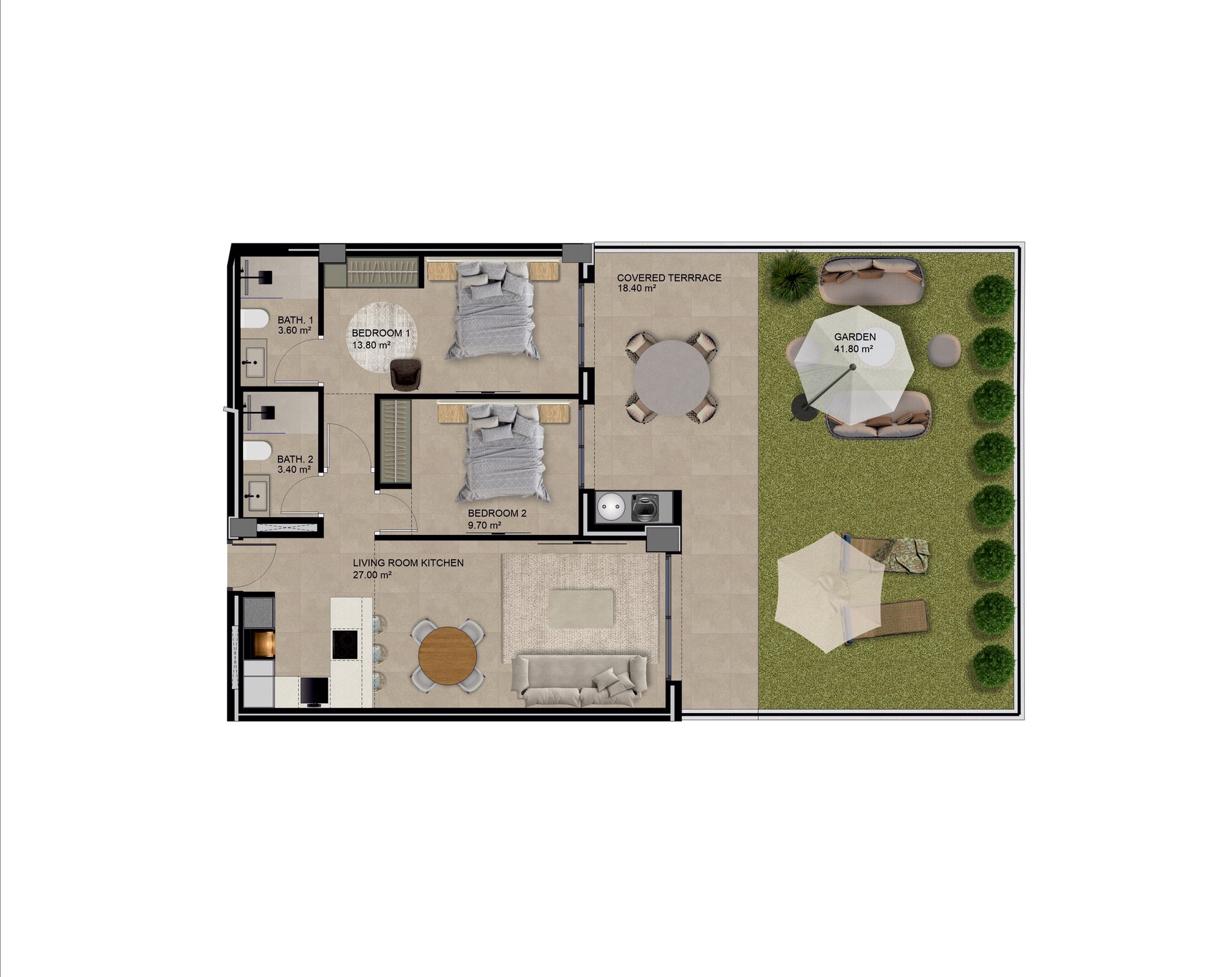 Floor plan (developer plan)