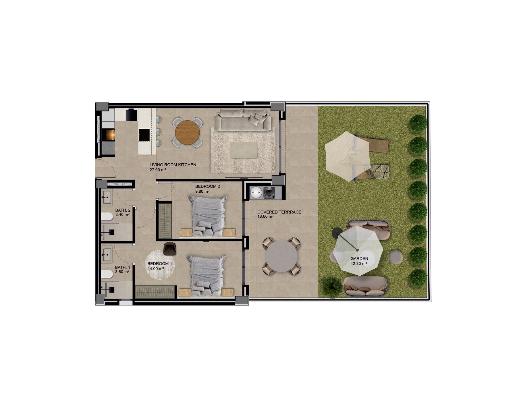 Floor plan (developer plan)