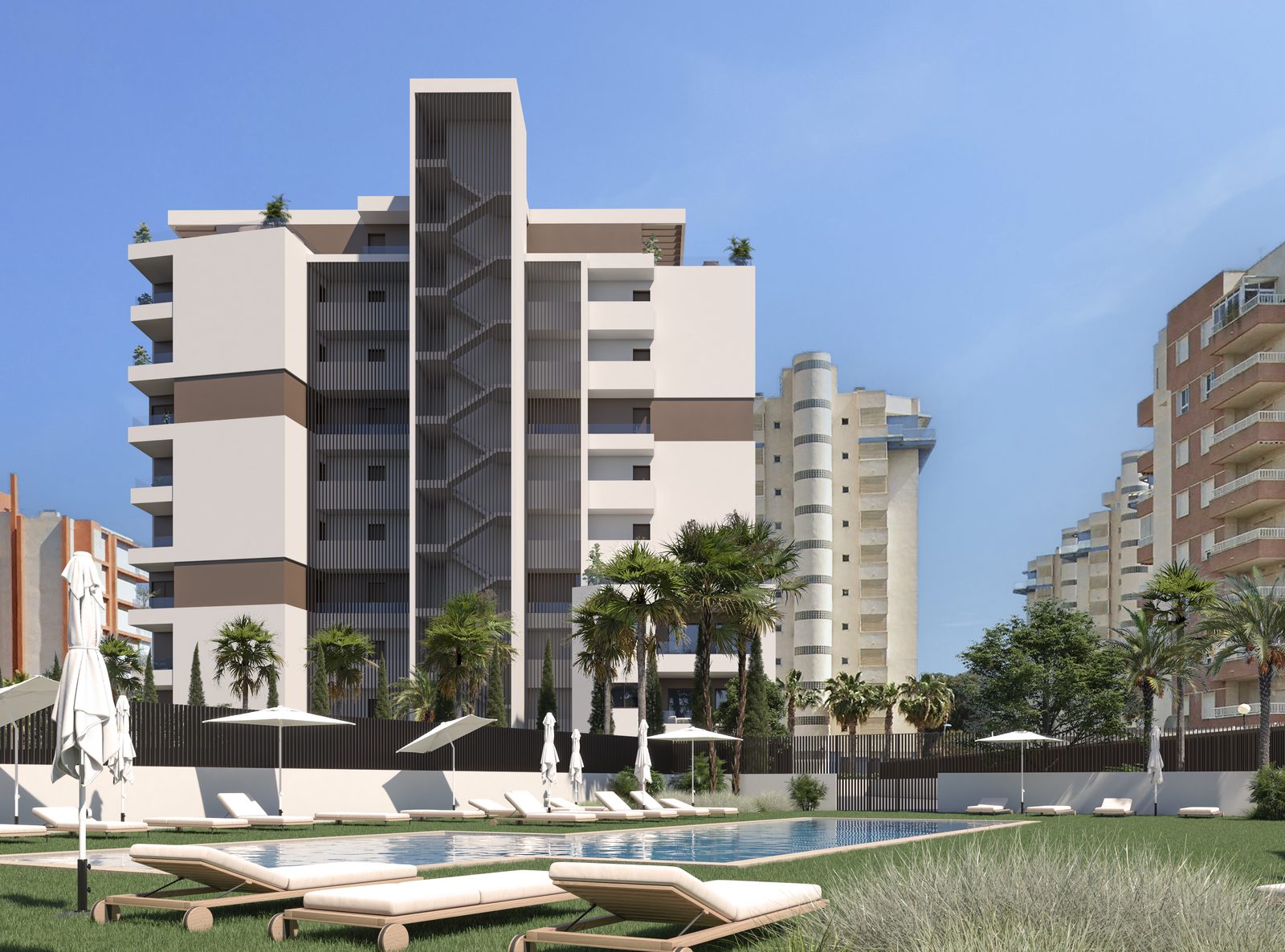 New-build apartment with terrace and underground parking space – photo 2