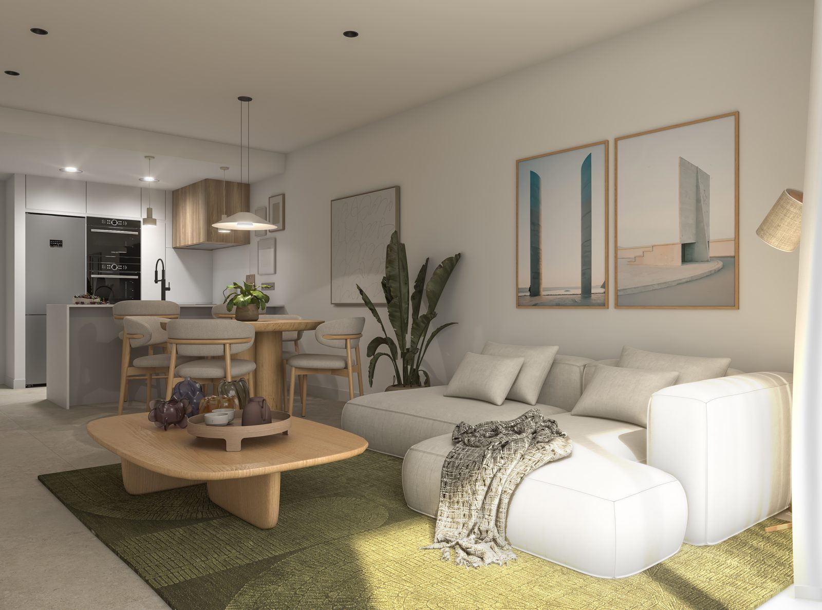 New-build apartment with terrace and underground parking space – photo 3