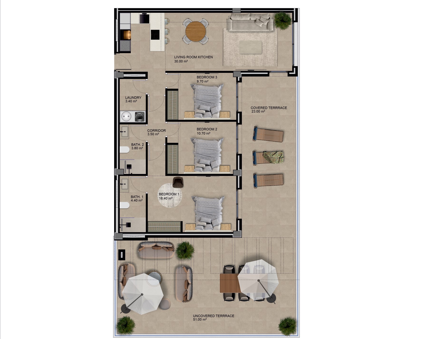 Floor plan (developer plan)