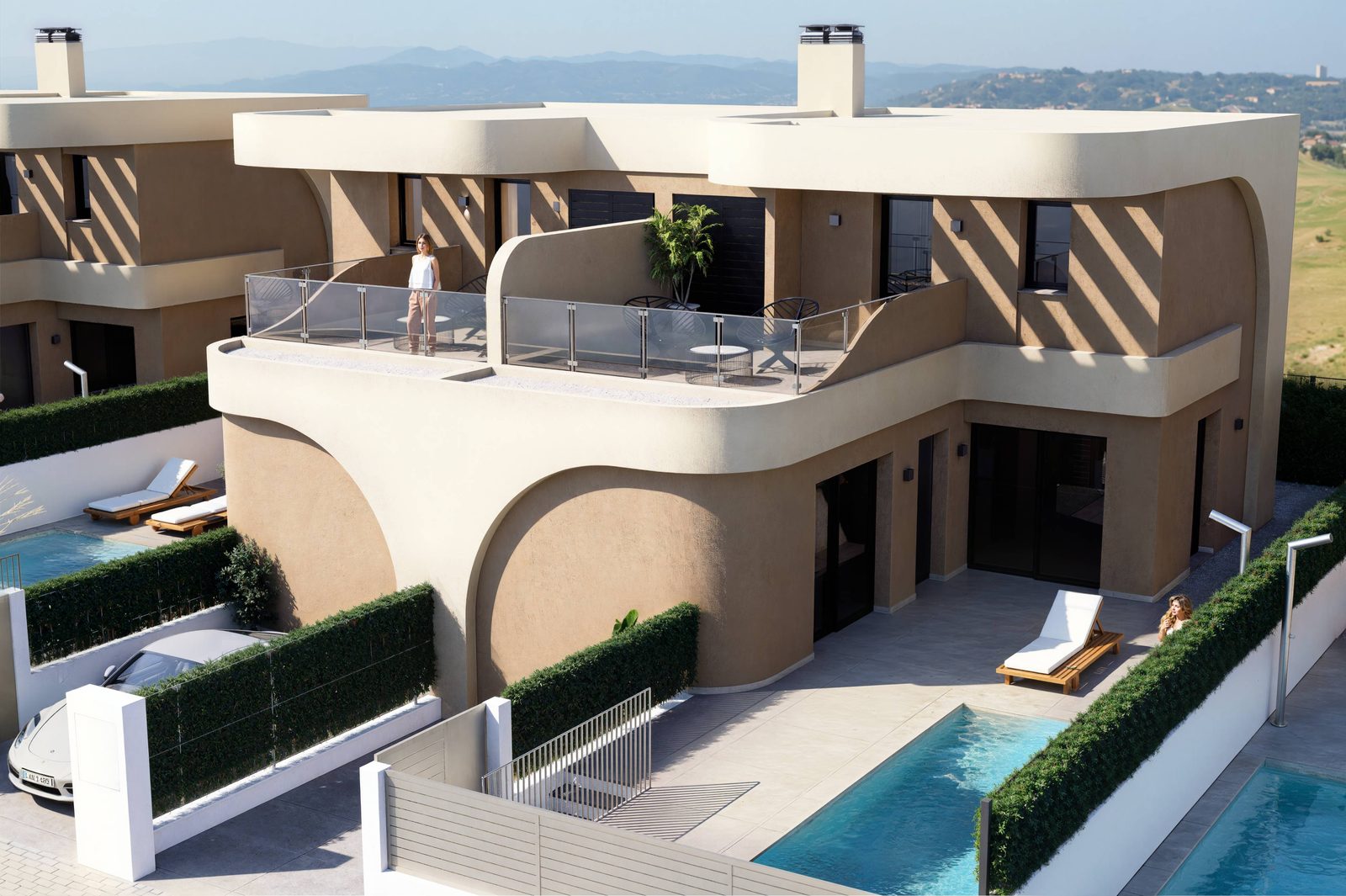 New-build two-storey villa with garden and parking space – photo 4