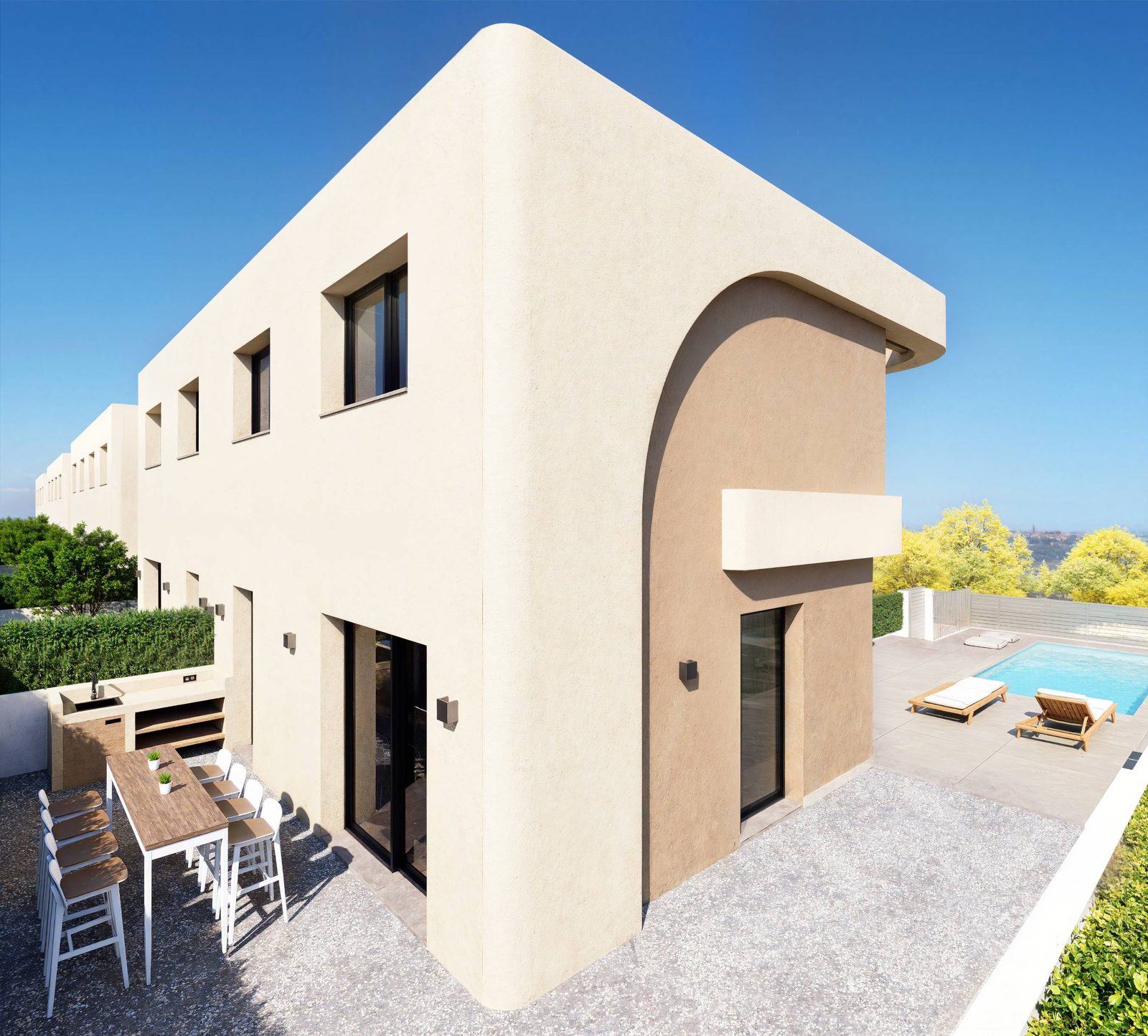 New-build two-storey villa with garden and parking space – photo 7