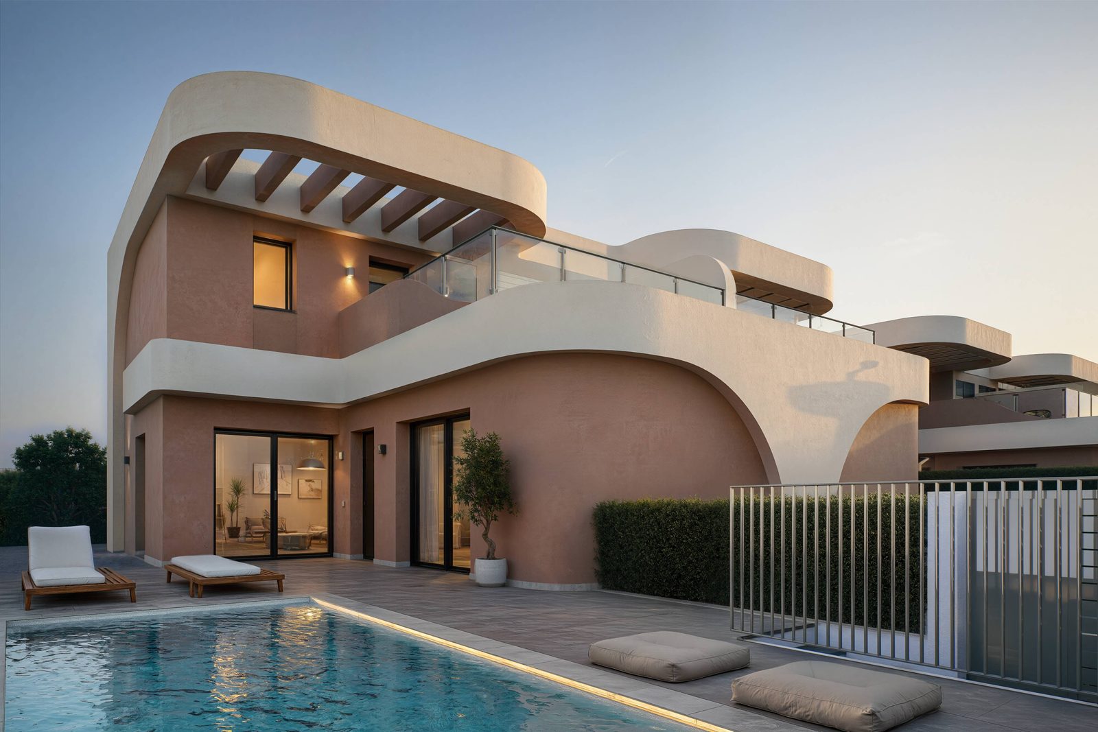 New-build two-storey villa with garden and parking space – photo 2