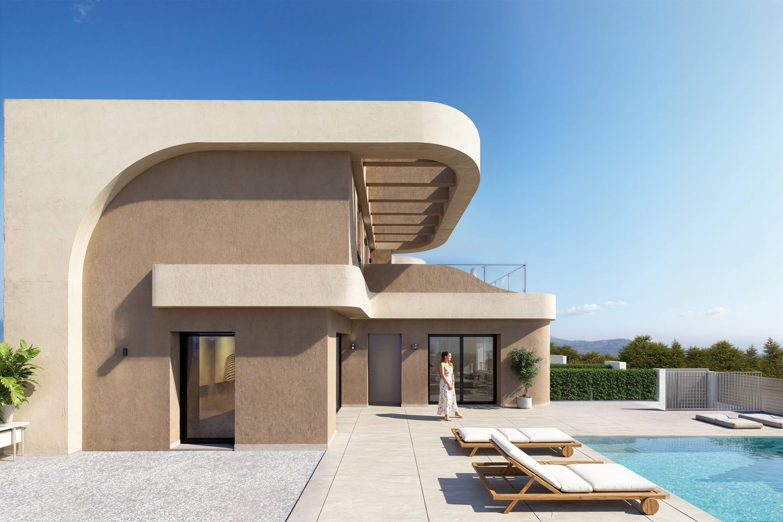 New-build two-storey villa with garden and parking space – photo 6