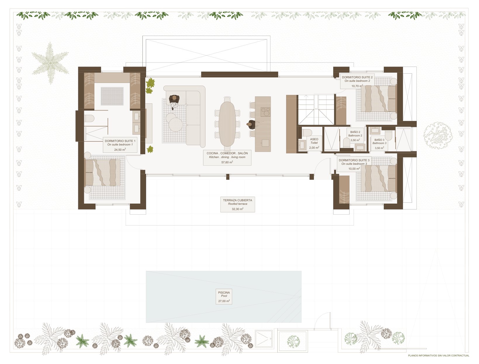 Grundriss (Plan des Bauträgers)