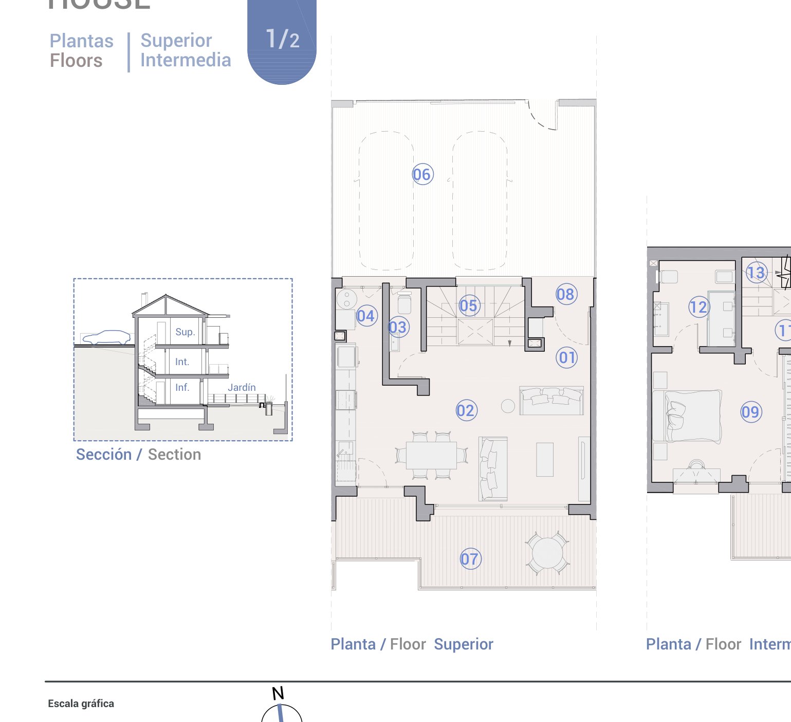 Floor plan (developer plan)