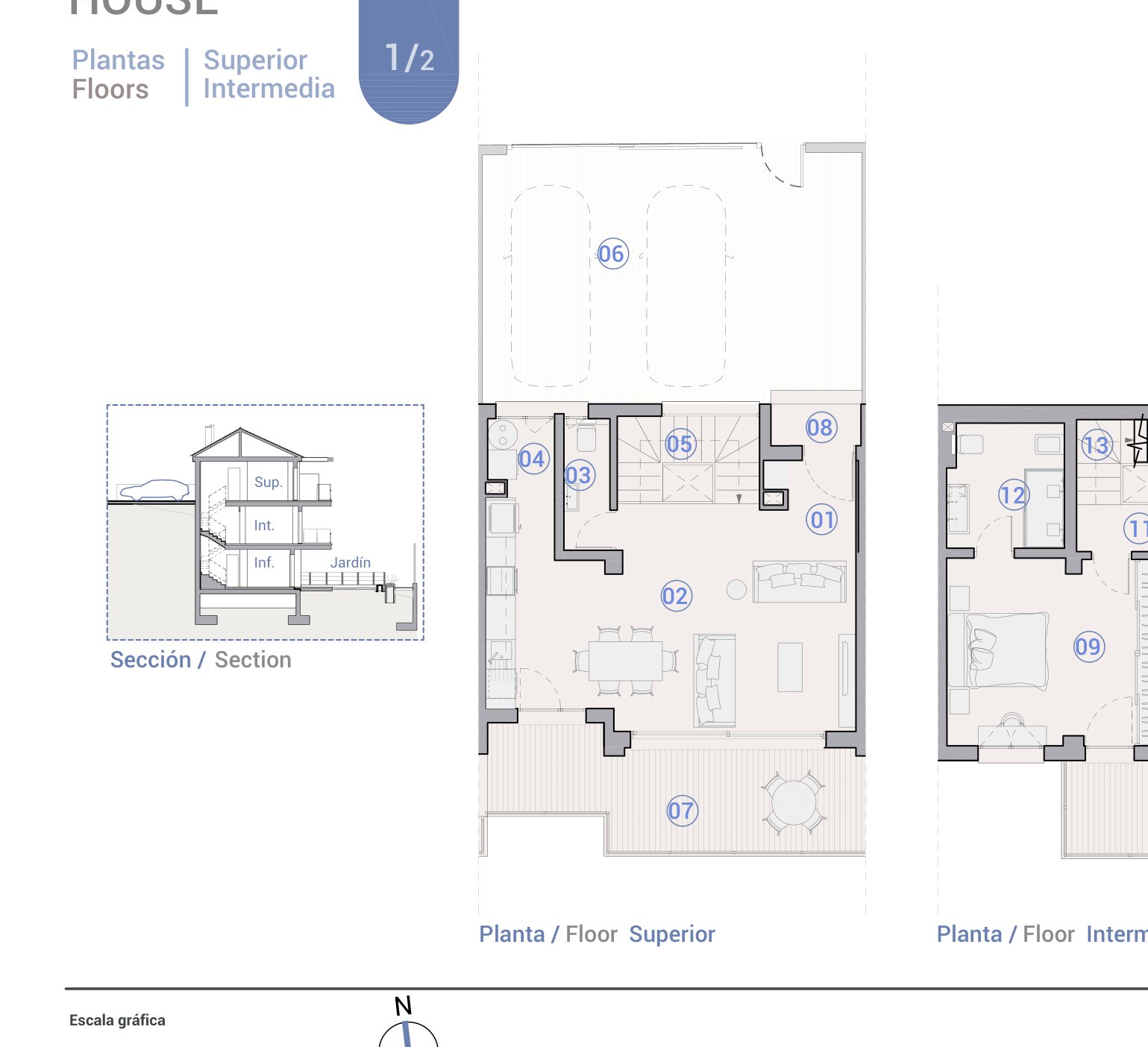 Floor plan (developer plan)