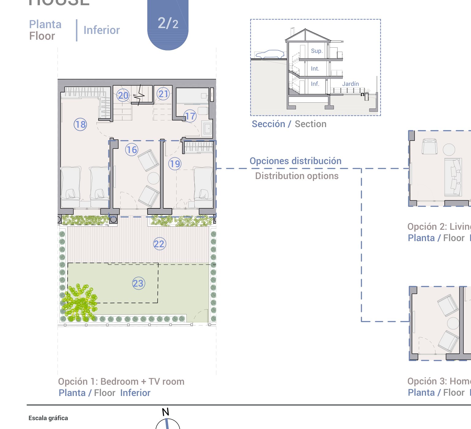 Floor plan – further floors
