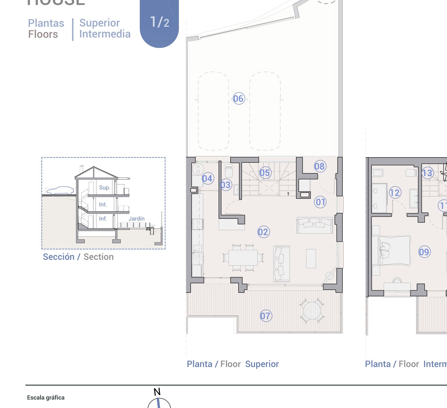 Floor plan (developer plan)