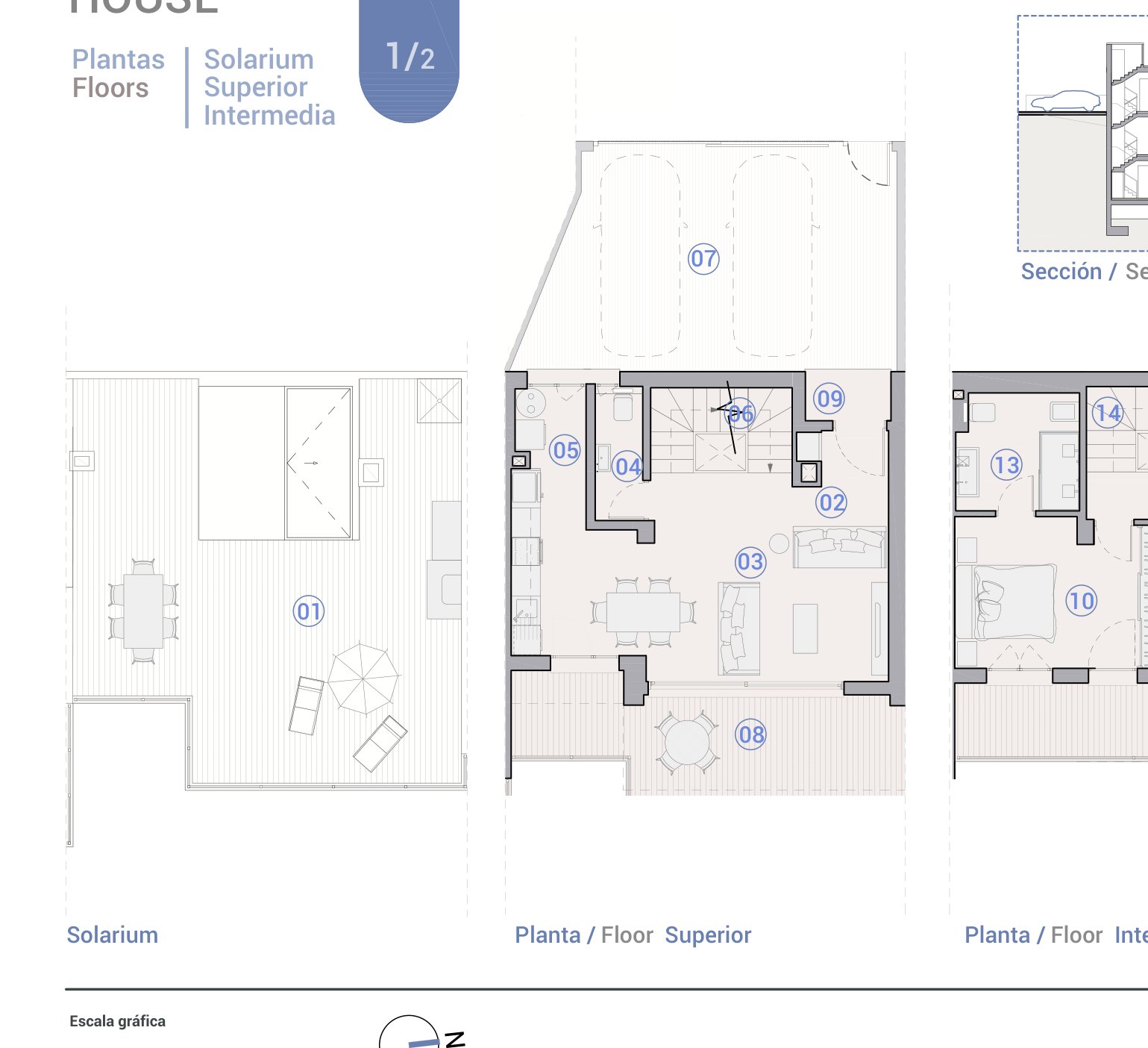 Floor plan (developer plan)