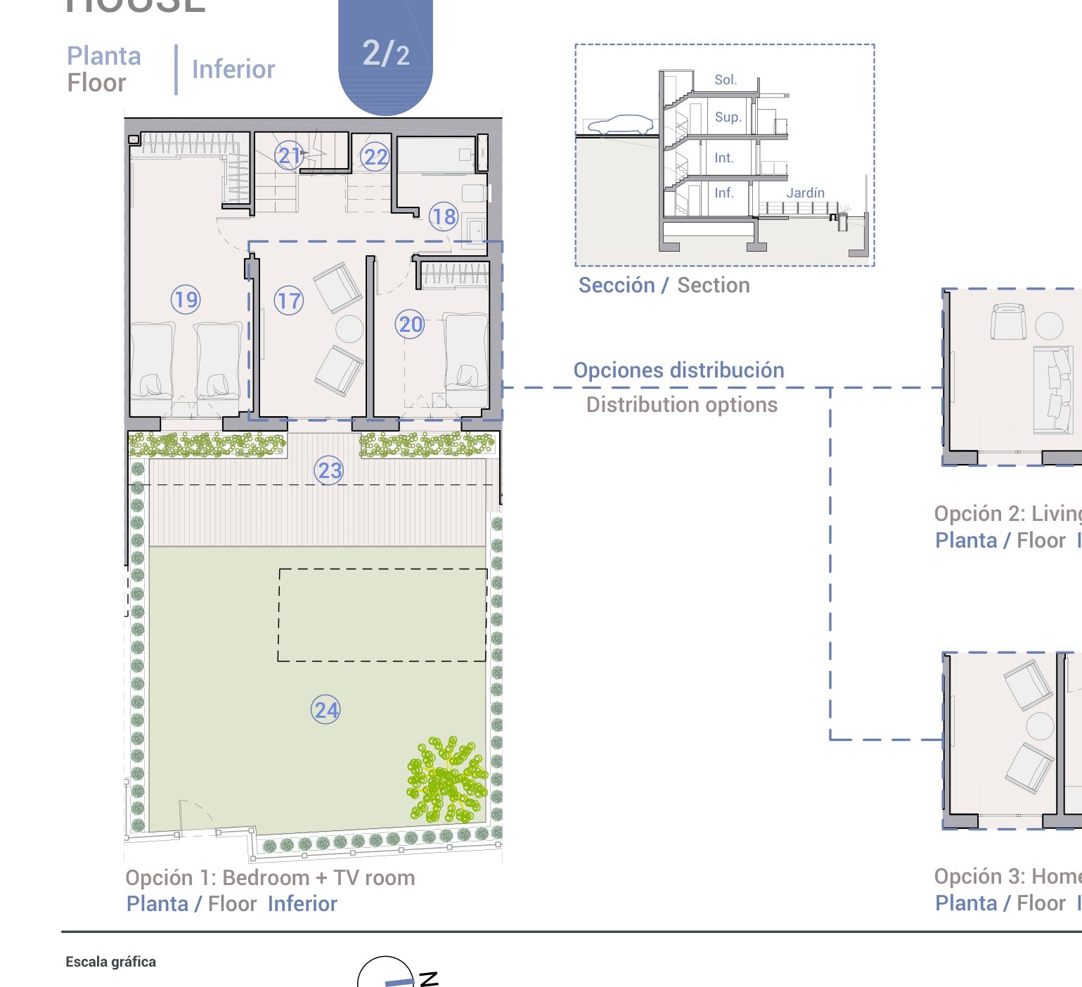 Floor plan – further floors