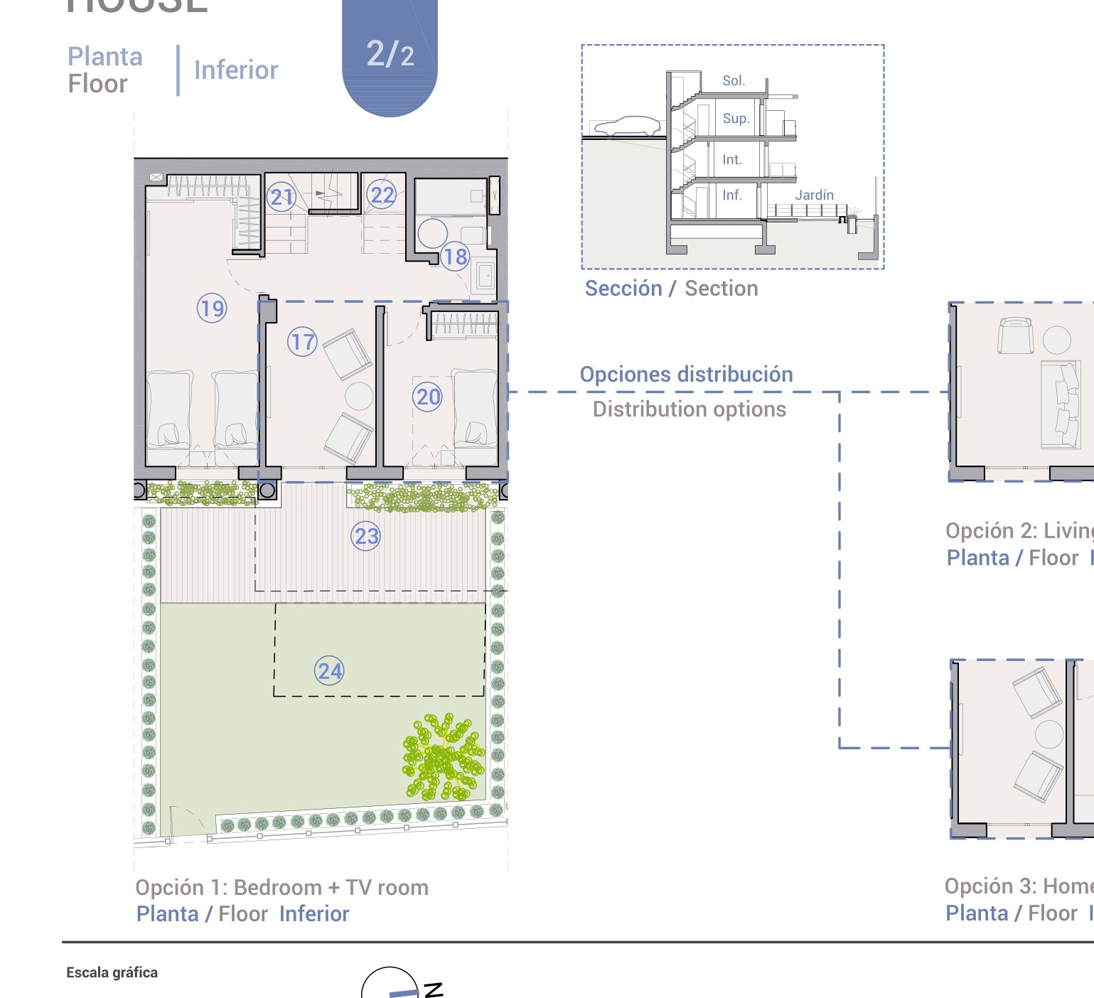 Floor plan – further floors