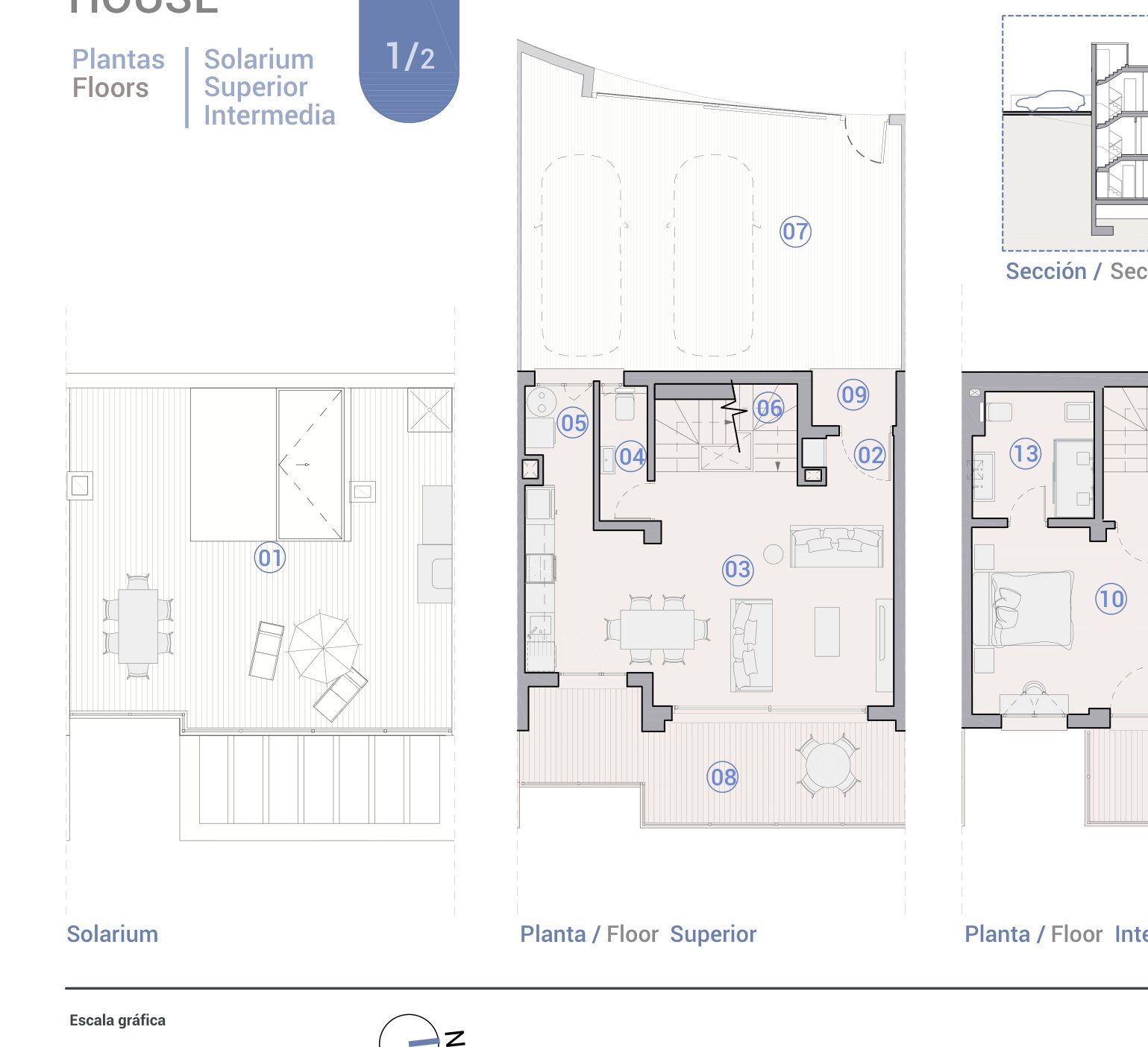 Floor plan (developer plan)