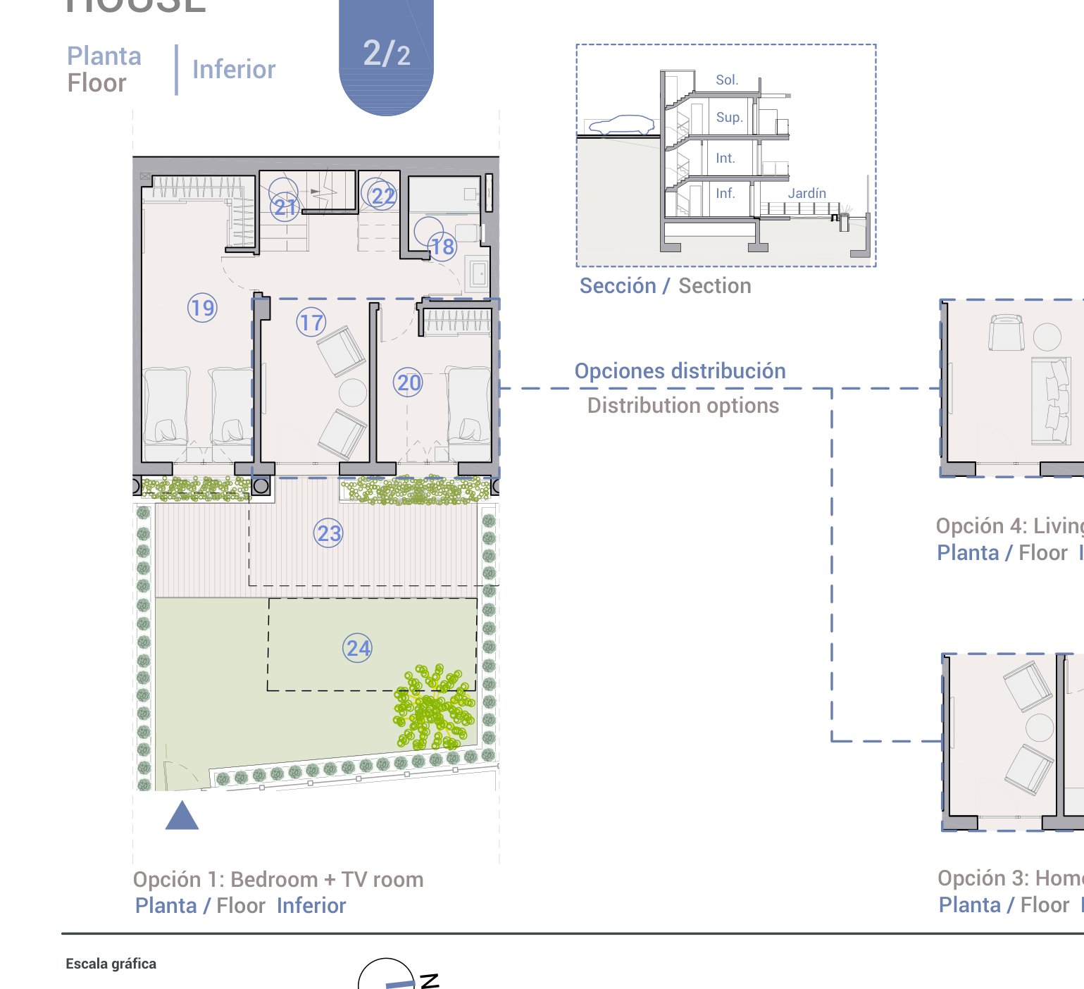 Floor plan – further floors