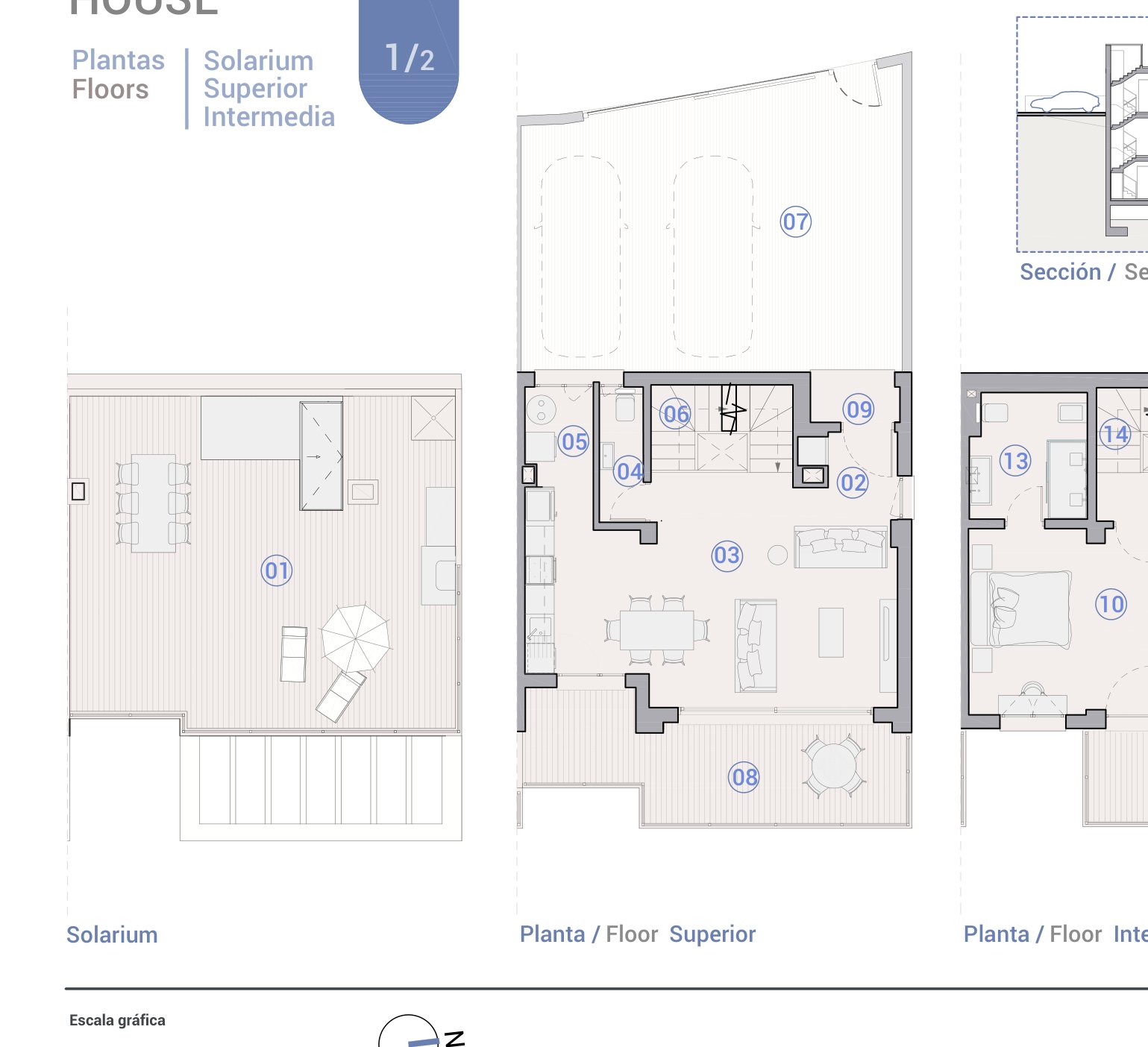 Floor plan (developer plan)