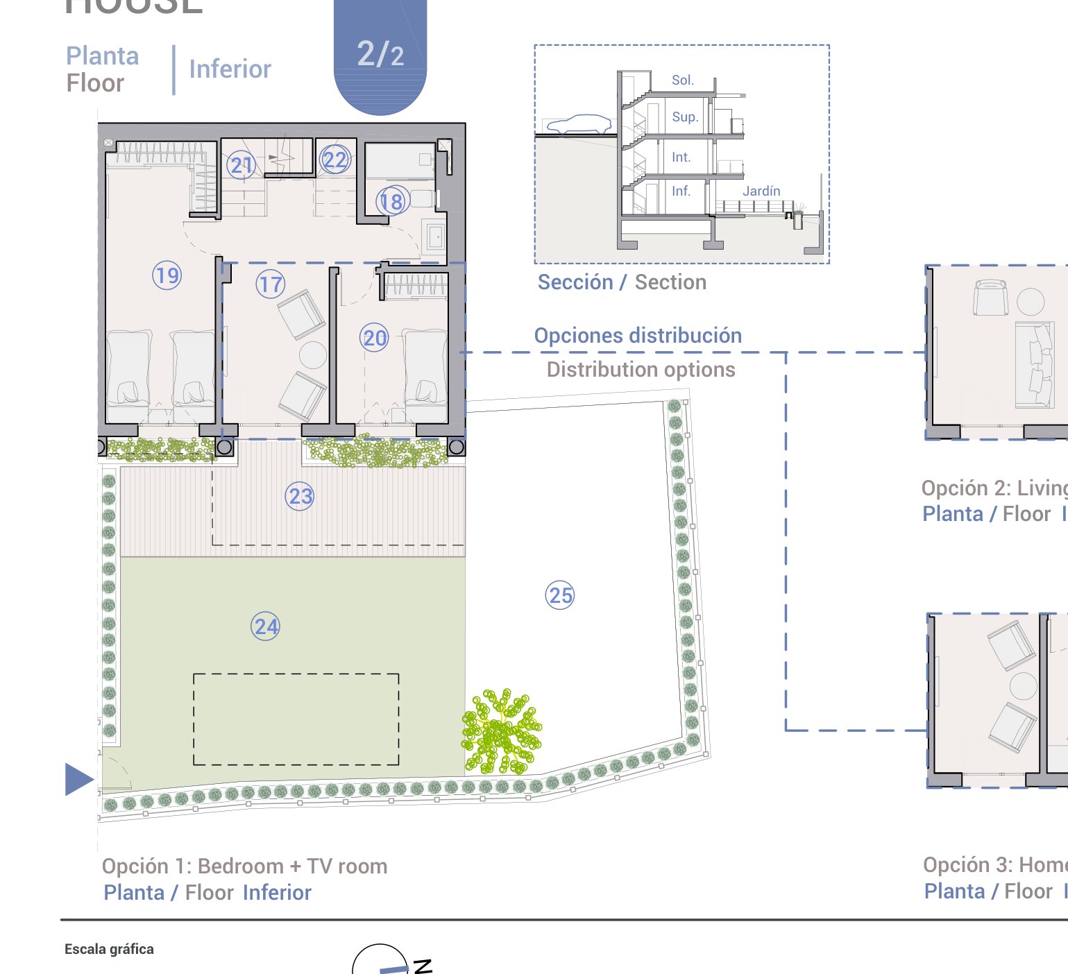 Floor plan – further floors
