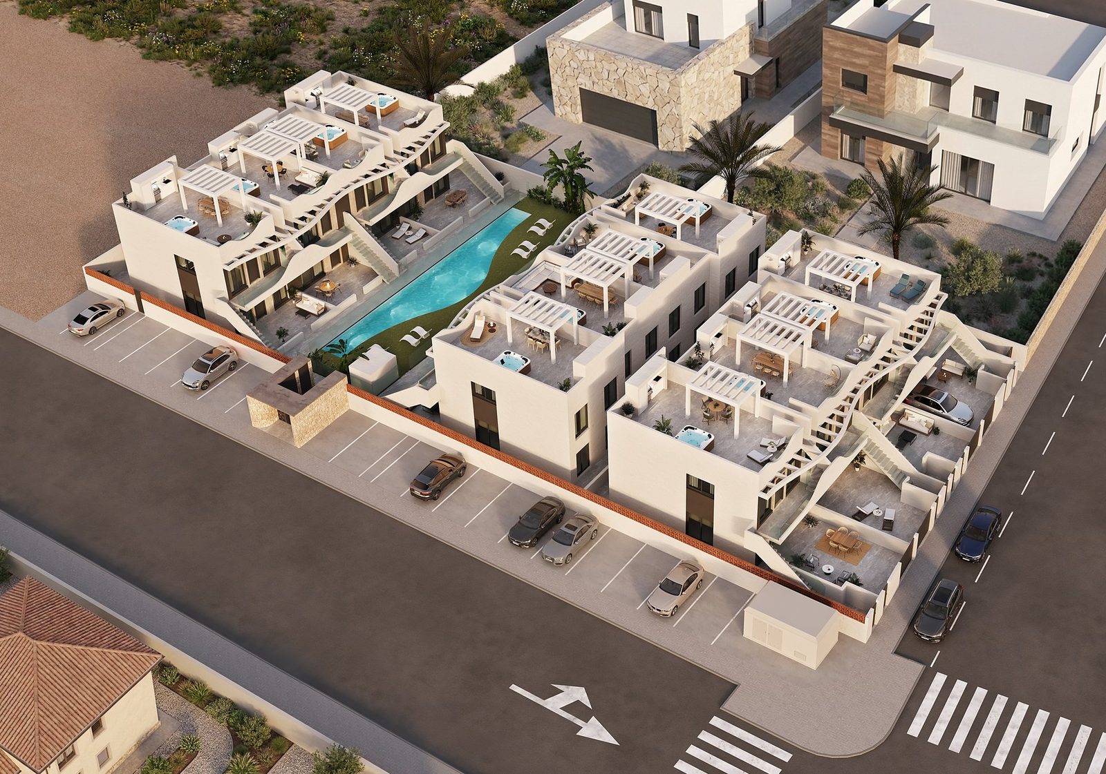 New-build penthouse with 3 bedrooms and private solarium with outdoor kitchen – photo 5