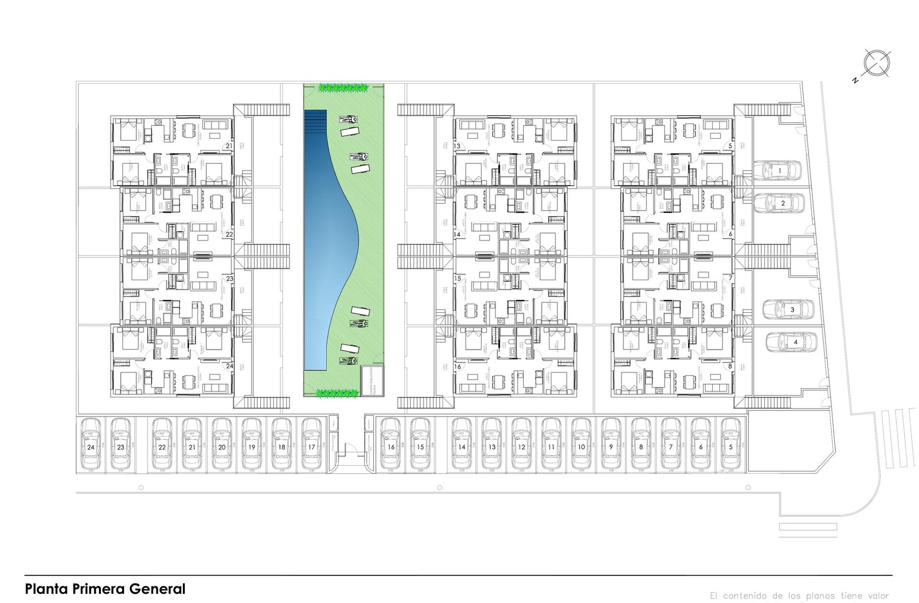Floor plan (developer plan)