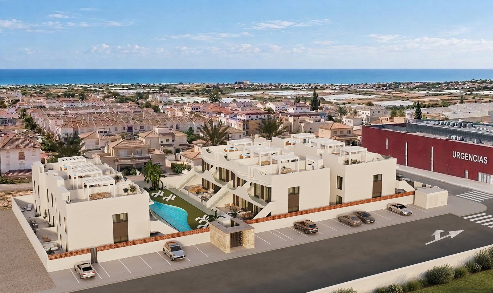 New-build ground-floor home with 3 bedrooms, large terrace and private patio – photo 6