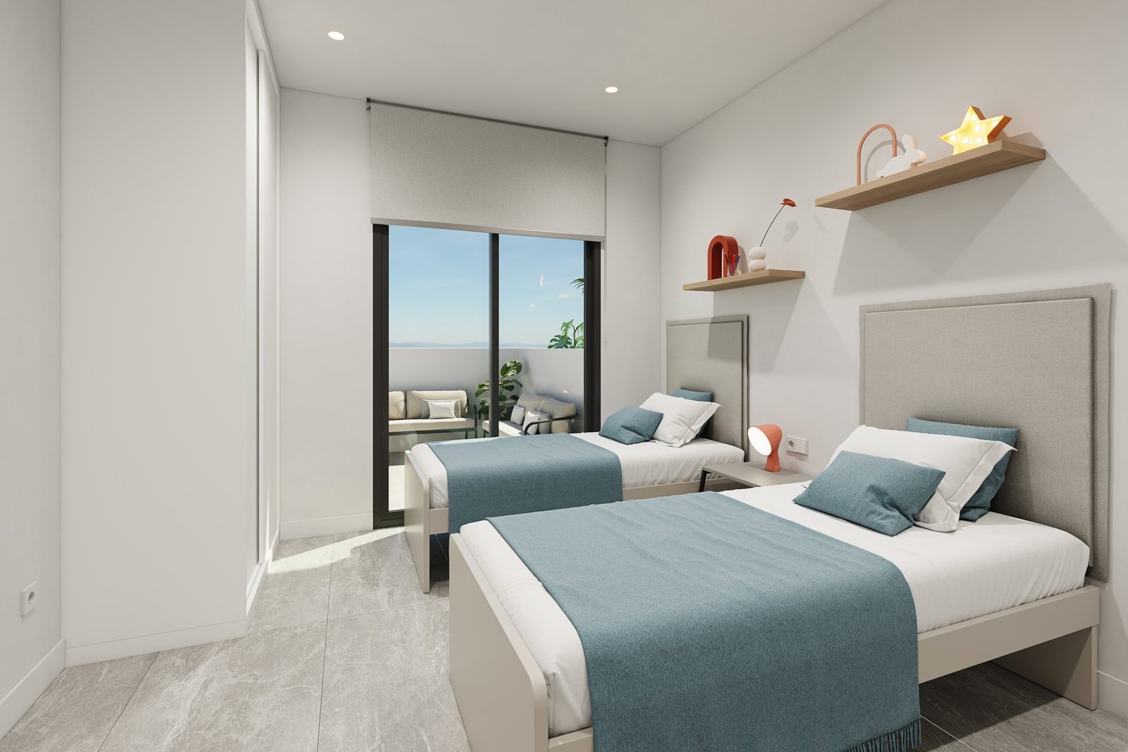 New-build ground-floor home with 3 bedrooms, large terrace and private patio – photo 9