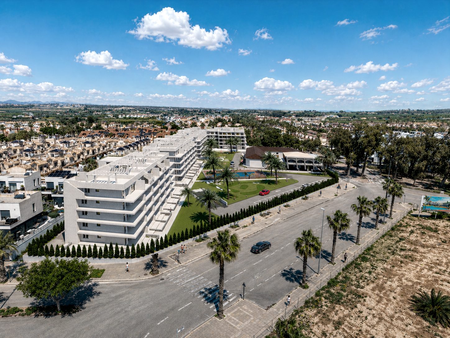 New-build garden apartments with communal pool – photo 3