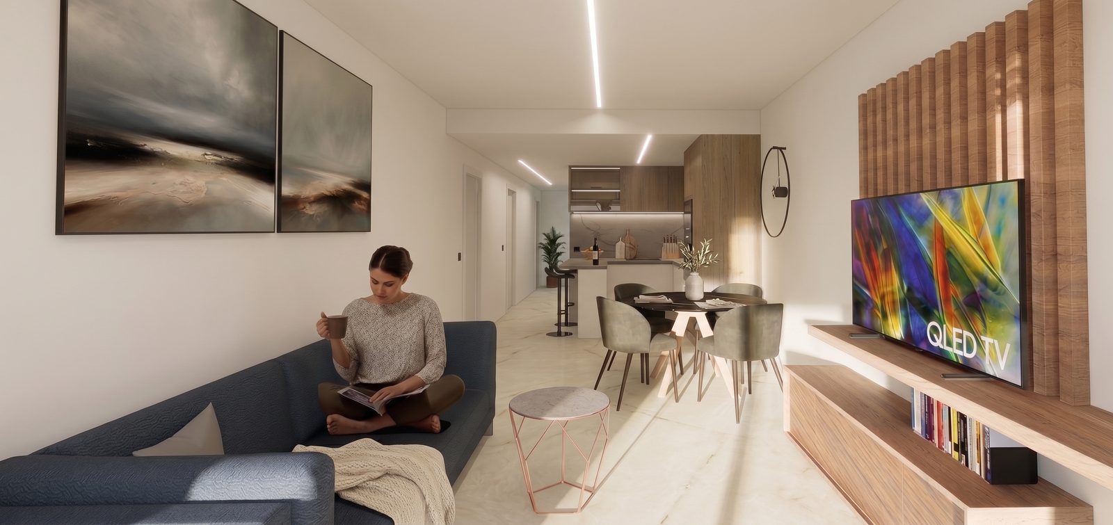 New-build apartments with two bedrooms and terrace – photo 8