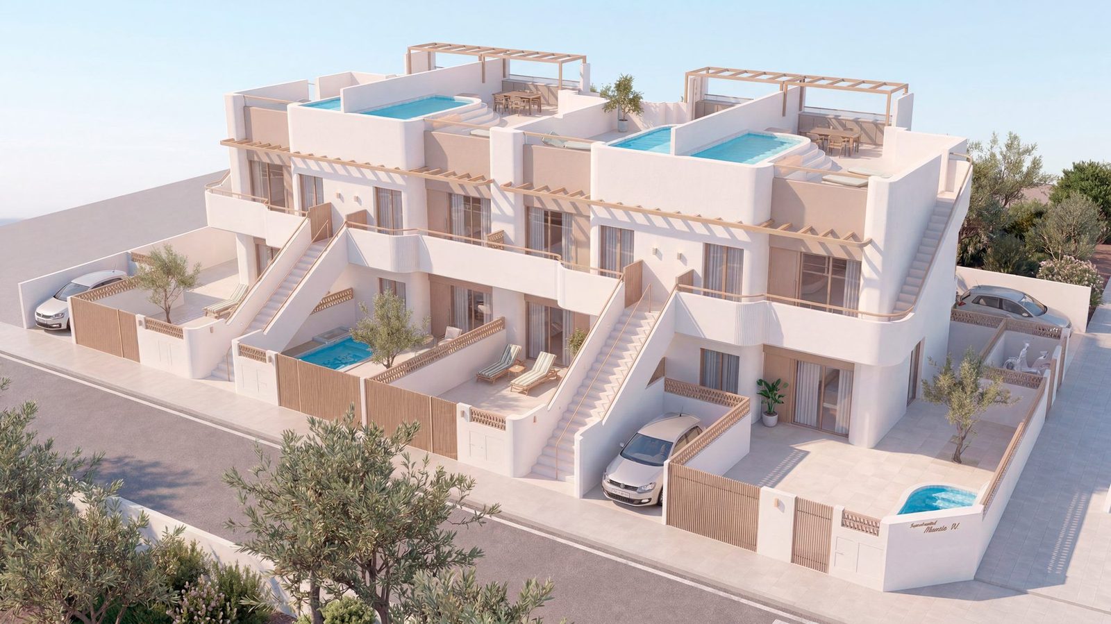 Maisonette bungalows with private pool – photo 1