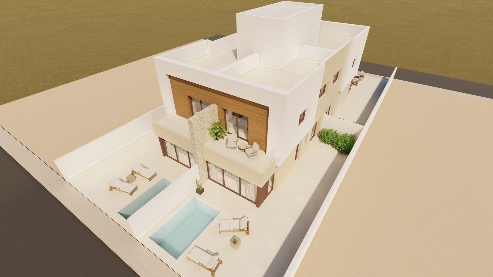 Townhouses with private pool – photo 5